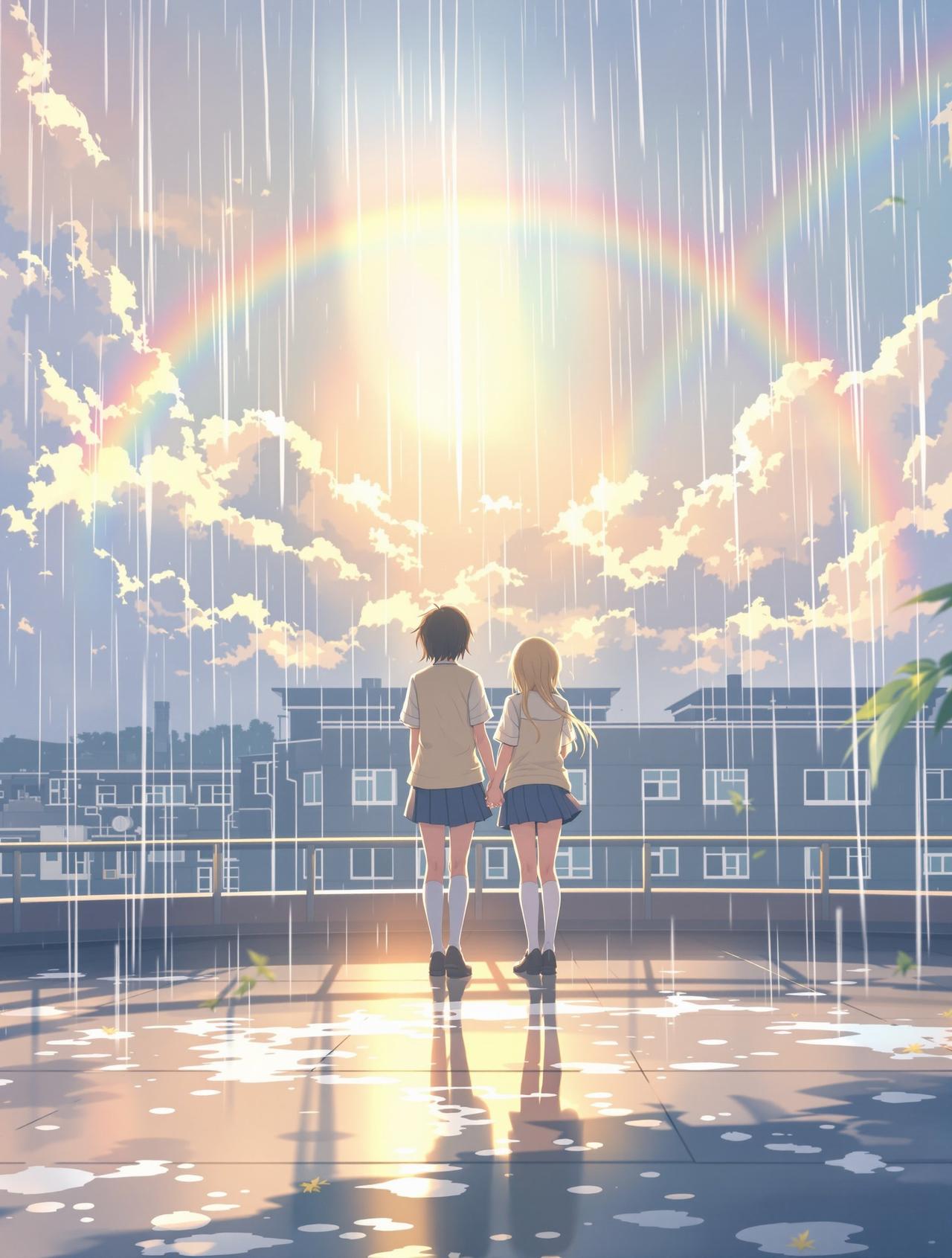 里番动漫推荐热播番剧《雨后晴空》封面 - 青春 / 治愈,评分9.3